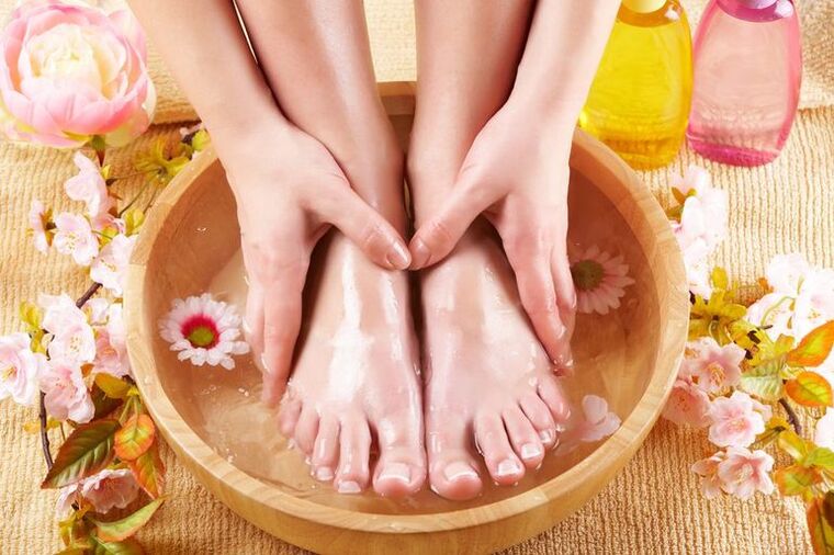 Medical baths from mushrooms