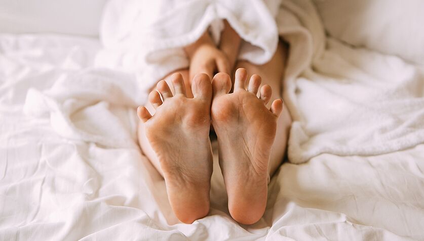 Fungal infections mostly affect the feet